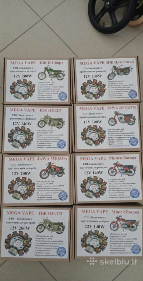 Cdi /Vape Degimai Iž,jawa,dnepr, Minsk-motociklams - nuotraukos Nr. 13