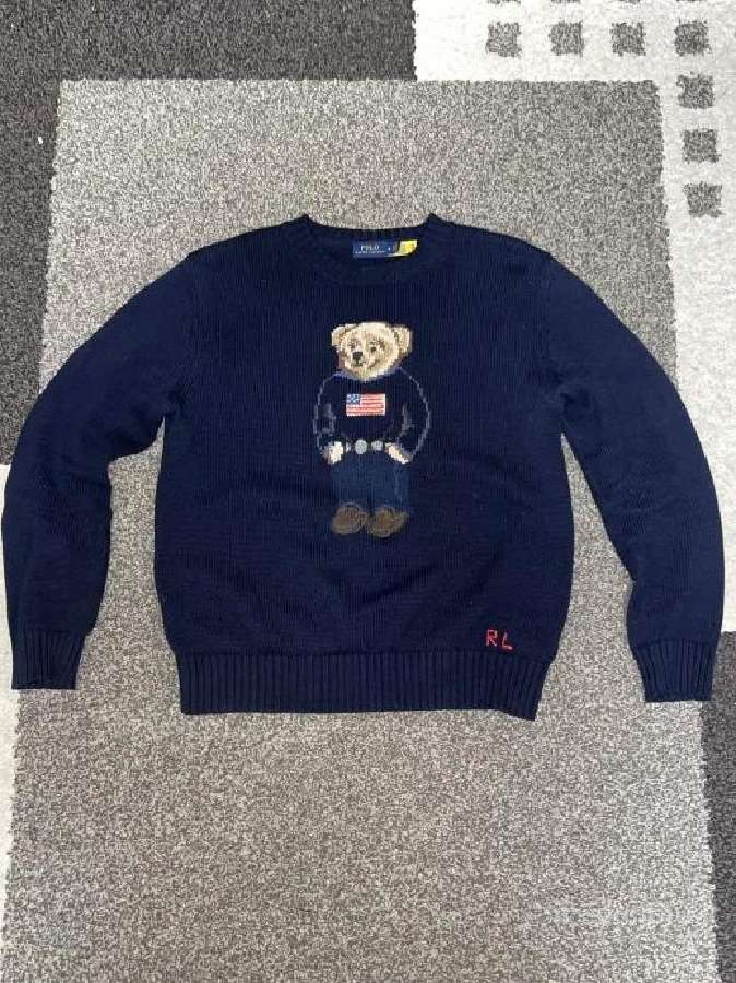Polo Ralph Lauren „Polo Bear“ medvilninis megztini