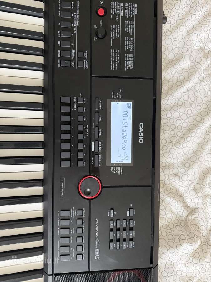 Sintezatorius Casio Ct-x3000 ir stovas K&m 18997 - nuotraukos Nr. 4