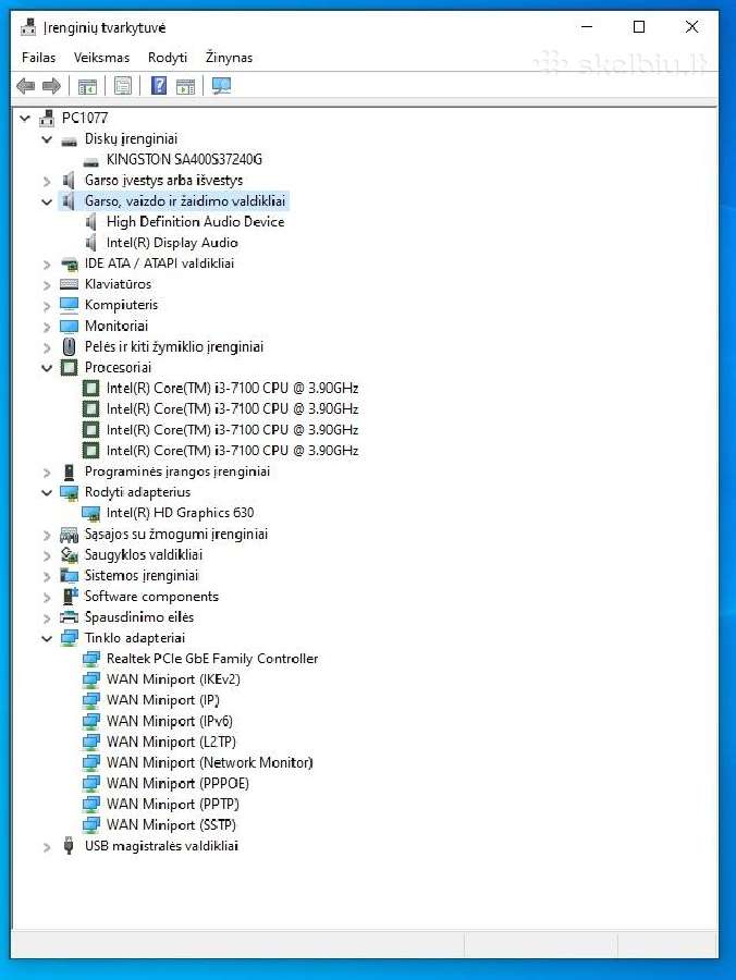 MB Asrock H110m-hdv + Cpu Intel i3-7100 (+dovana) - nuotraukos Nr. 3