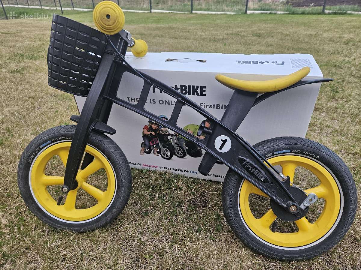 First Bike Geltonas