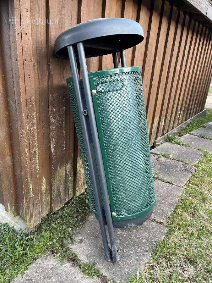 Lauko šiukšliadėžė