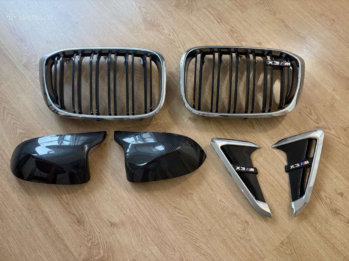 Bmw X3 Groteles ir apdailos detales
