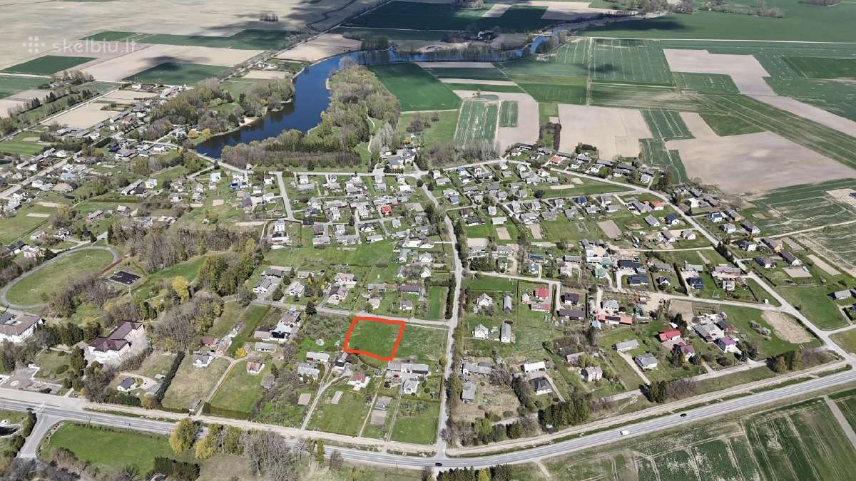 Parduodamas sklypas Lukšių miestelyje