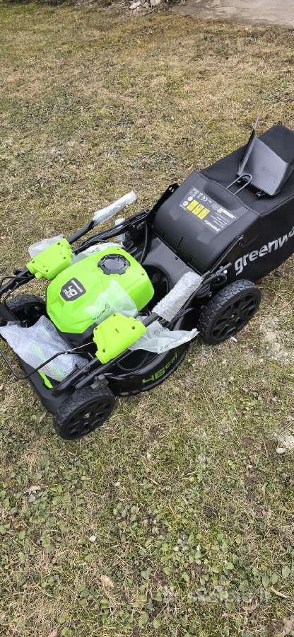 Greenworks akumuliatorinė sodo technika - nuotraukos Nr. 4