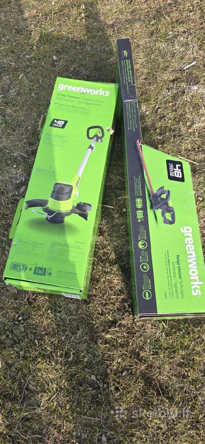 Greenworks akumuliatorinė sodo technika - nuotraukos Nr. 12