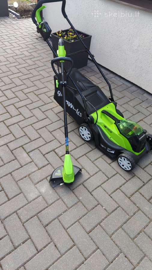 Greenworks akumuliatorinė sodo technika - nuotraukos Nr. 15