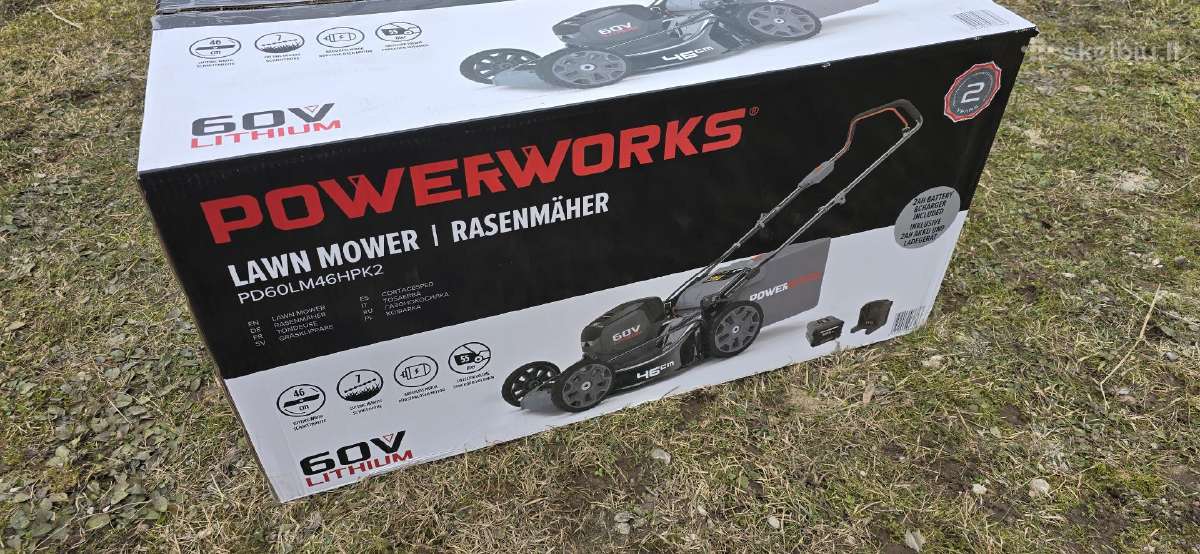 Greenworks akumuliatorinė sodo technika - nuotraukos Nr. 18
