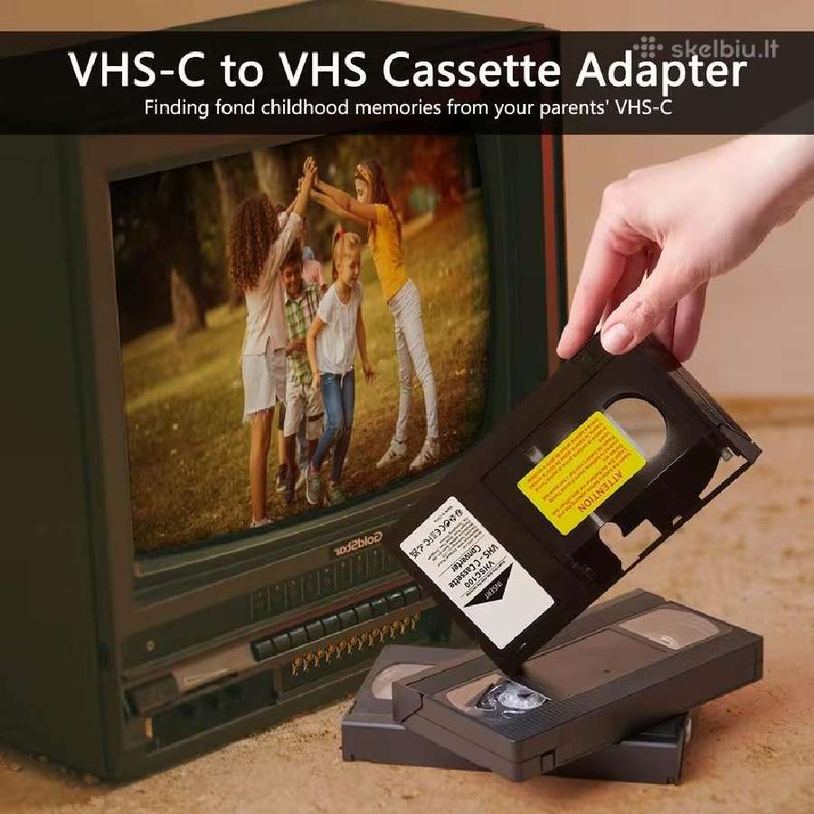 Motorizuotas Vhs-c į Vhs kasetės adapteris - nuotraukos Nr. 8