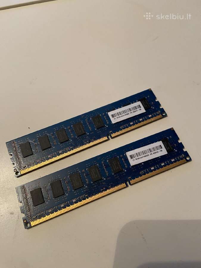Ddr3 8gb 2x4gb 1600mhz - nuotraukos Nr. 3