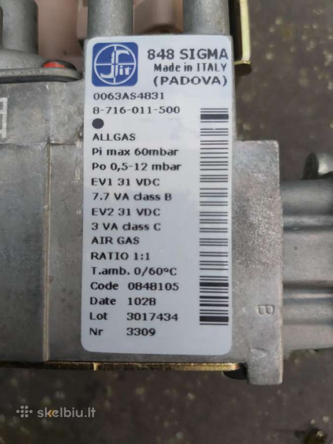 Dujų katilo turbina ir katilo valdiklis - nuotraukos Nr. 7