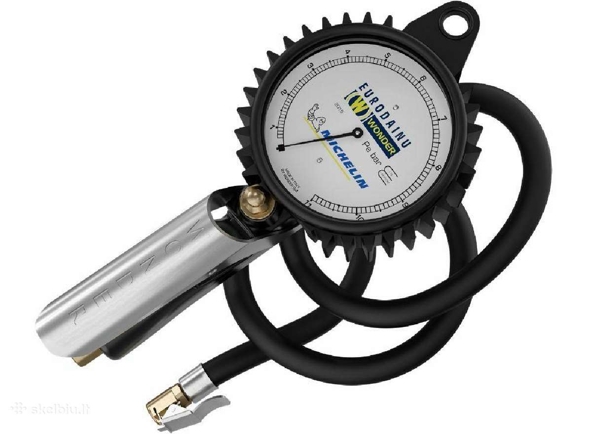 Schrader Michelin padangų pripūtimo matuoklis - nuotraukos Nr. 4