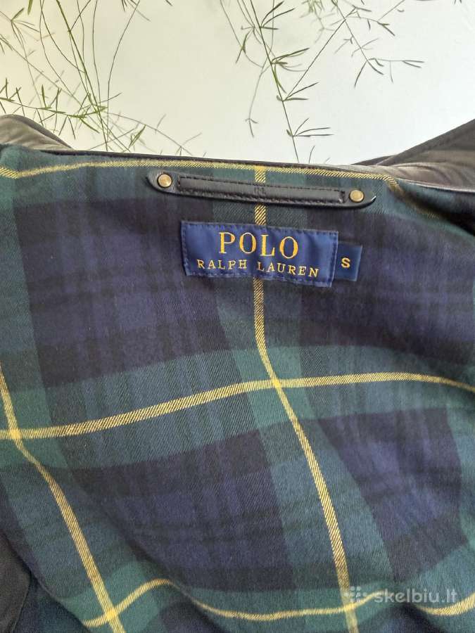 Ralph Lauren odinė striukė - nuotraukos Nr. 7