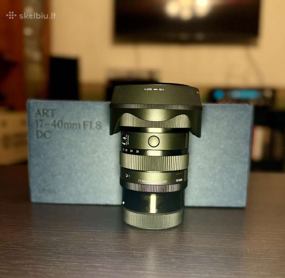 Sigma 17-40mm F/1.8 Dc Art Canon Rf
