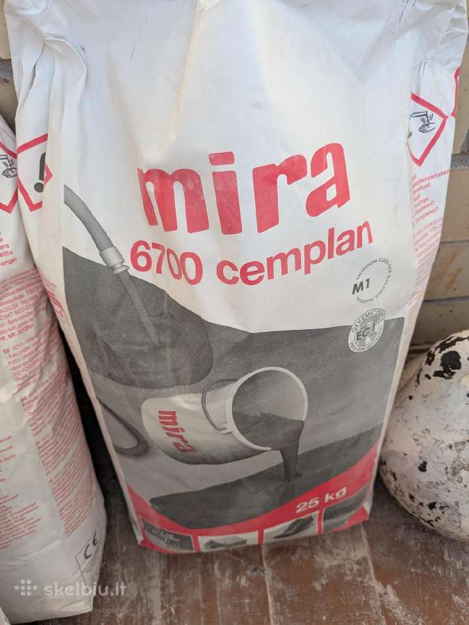 Mira 6700 išsilyginantis mišinys grindimsyra 3vnt