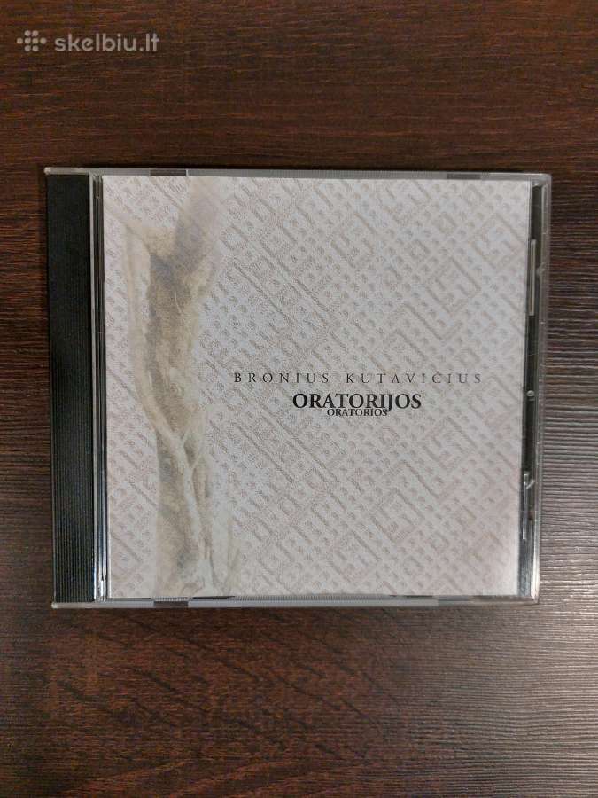Bronius Kutavičius CD– Oratorijos = Oratorios