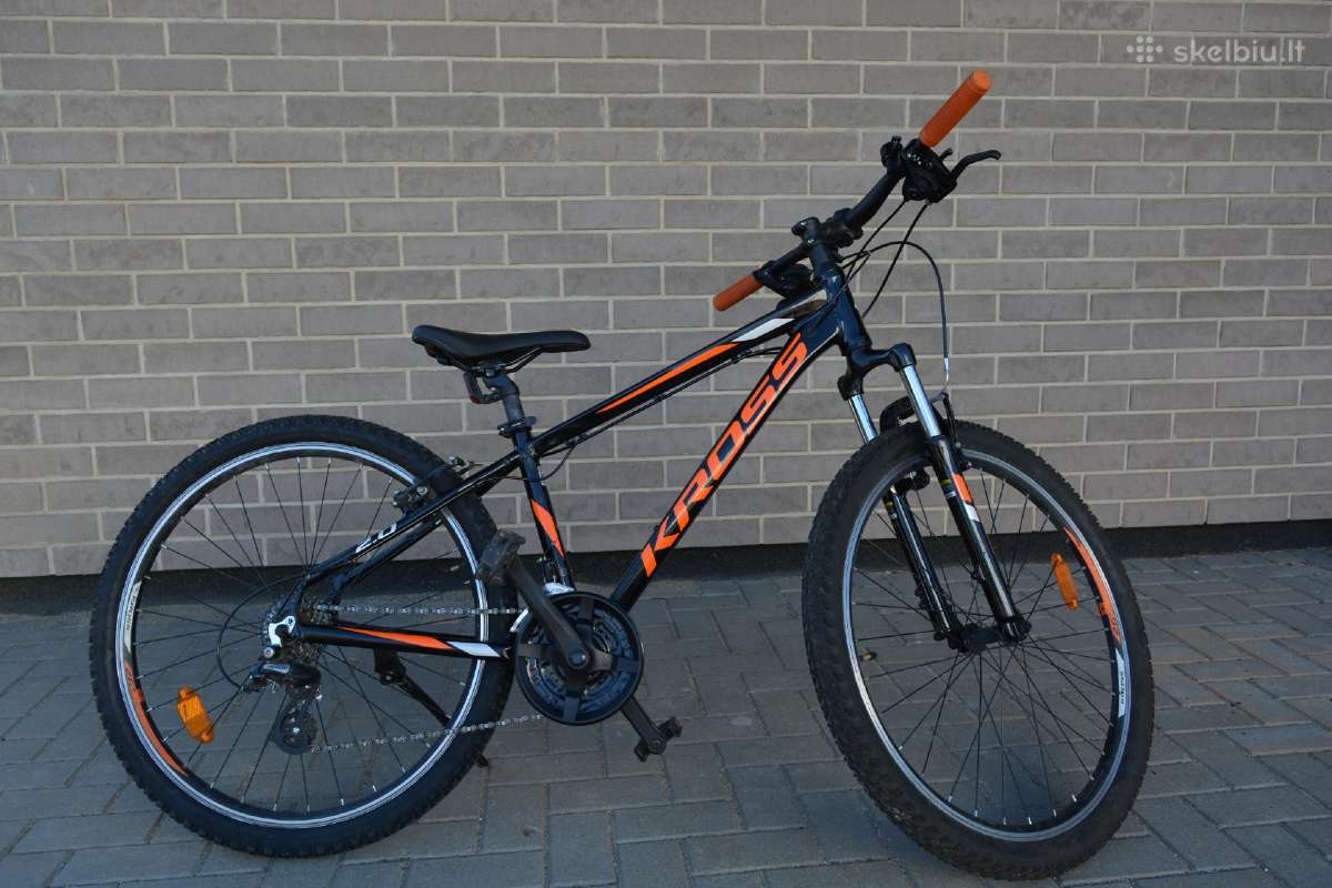 Kalnų dviratis Kross Hexagon su 26" ratais