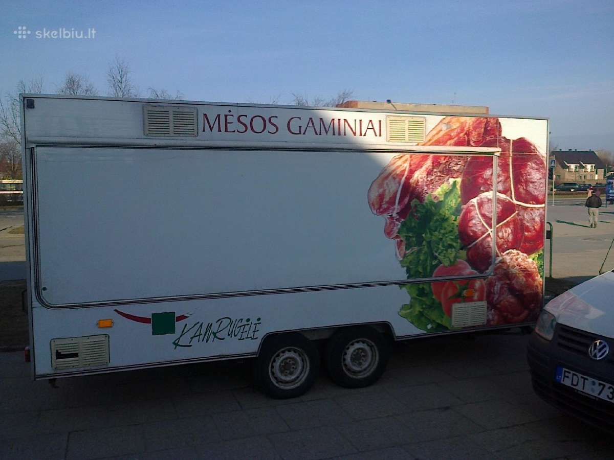 Prekybinė priekaba Kupava