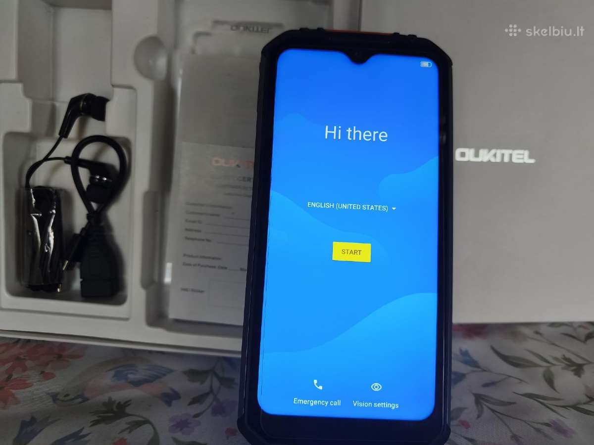 Telefonas Oukitel ip-68