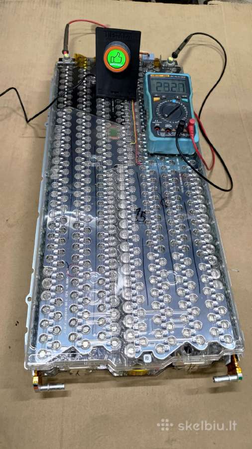 24v Li-ion moduliai nuo Tesla S P85 5.3kw bms