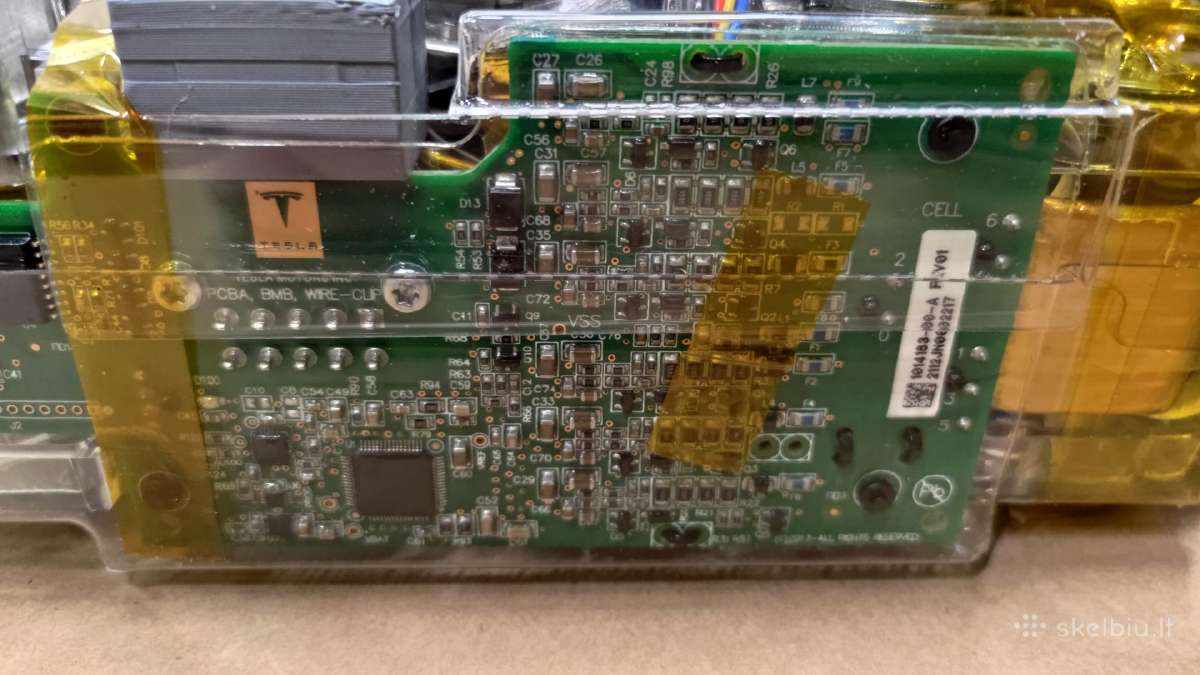 24v Li-ion moduliai nuo Tesla S P85 5.3kw bms - nuotraukos Nr. 5