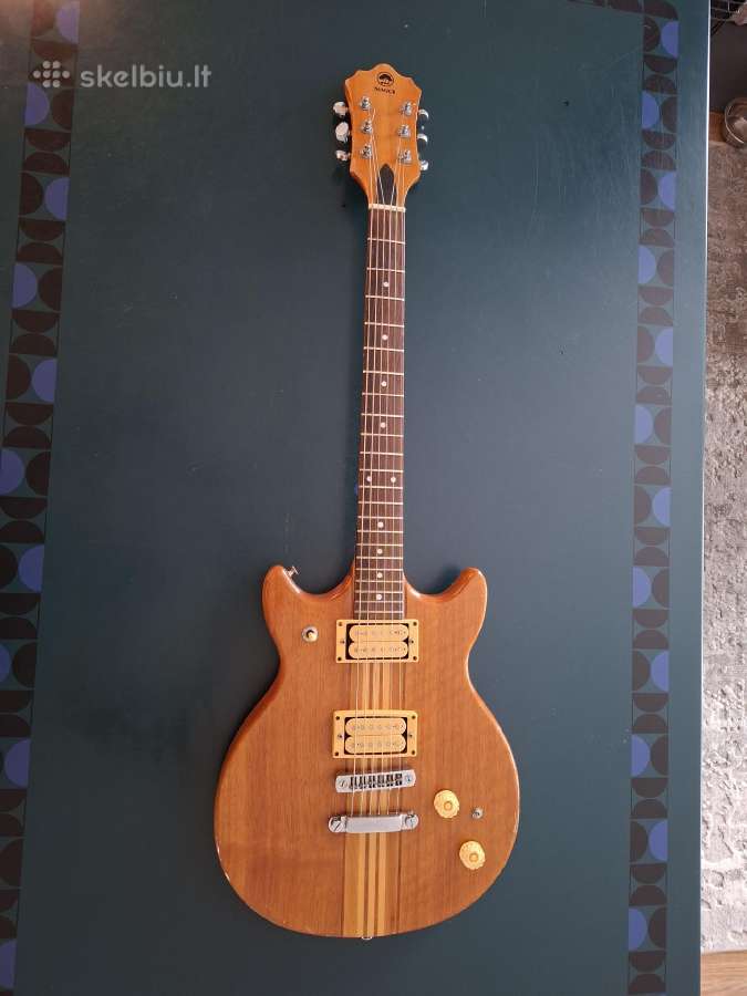 Samick Neck Through Gitara 70tieji Koreja - nuotraukos Nr. 2