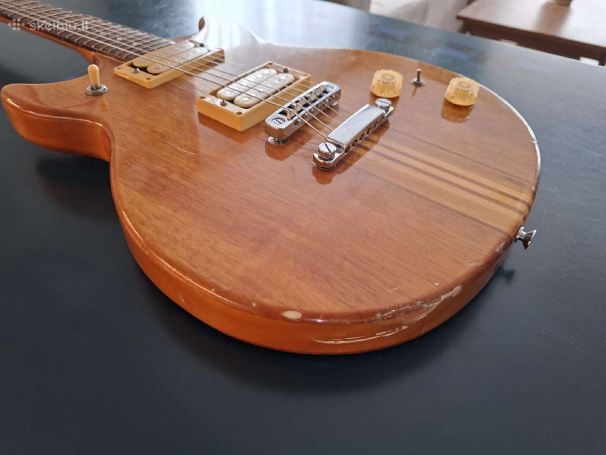 Samick Neck Through Gitara 70tieji Koreja - nuotraukos Nr. 4