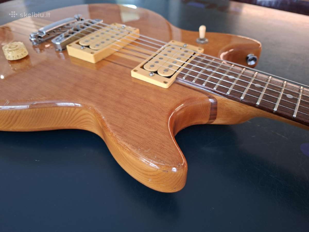 Samick Neck Through Gitara 70tieji Koreja - nuotraukos Nr. 6