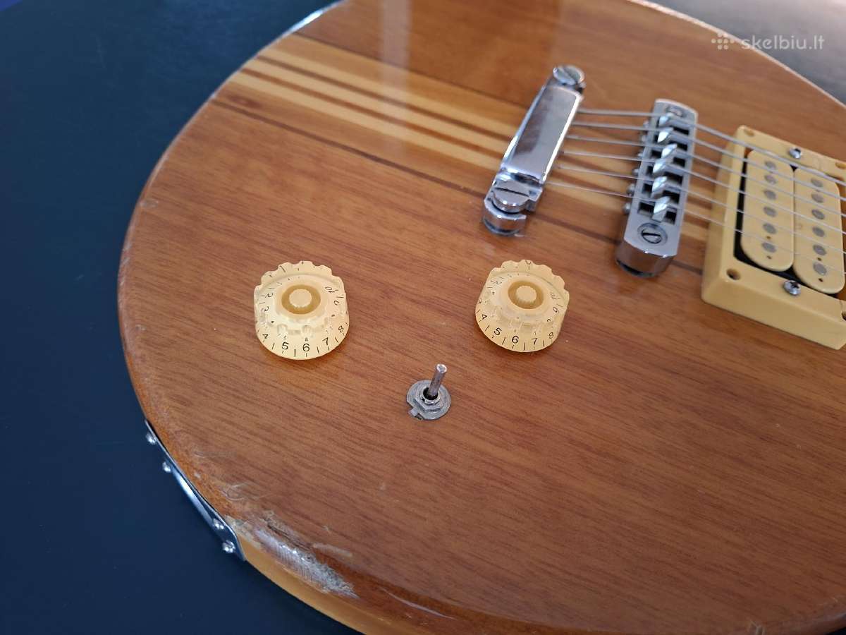 Samick Neck Through Gitara 70tieji Koreja - nuotraukos Nr. 7