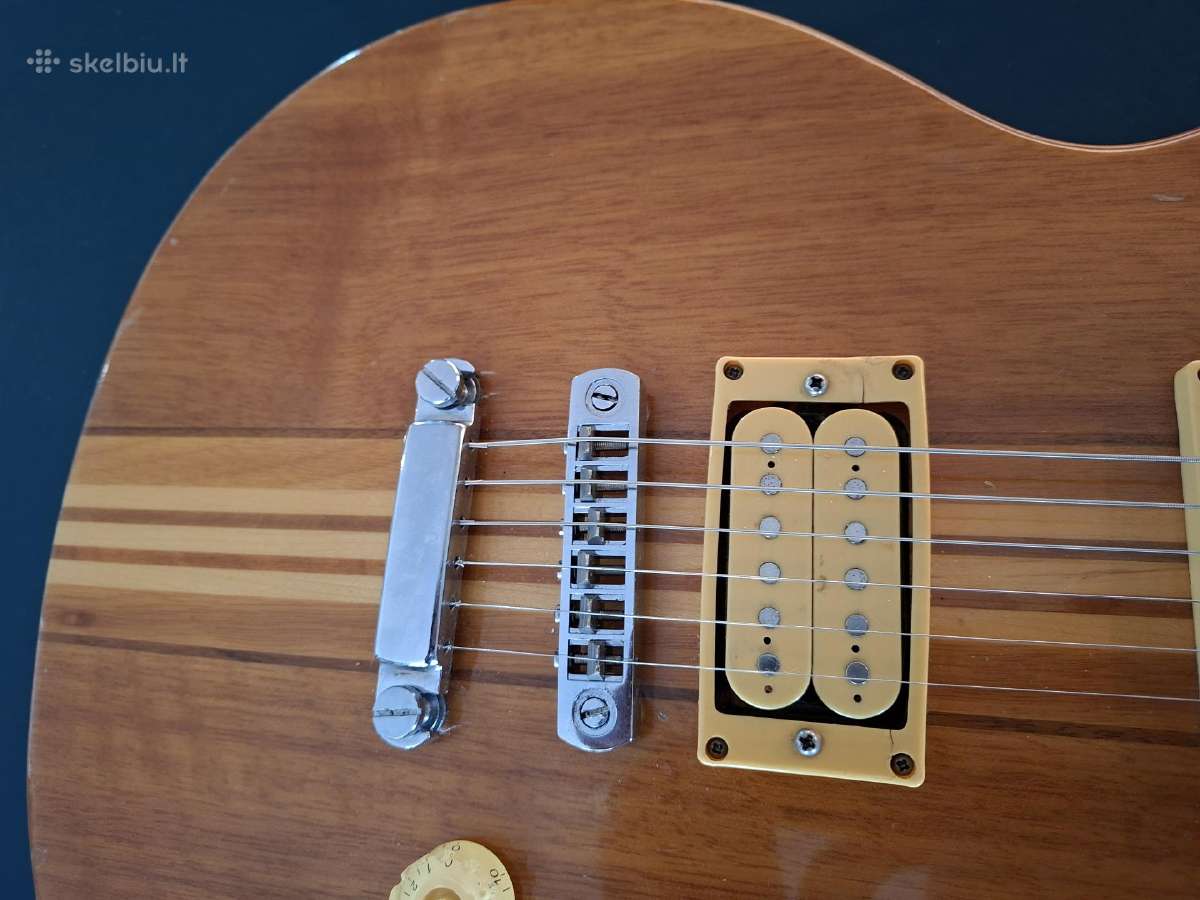 Samick Neck Through Gitara 70tieji Koreja - nuotraukos Nr. 8