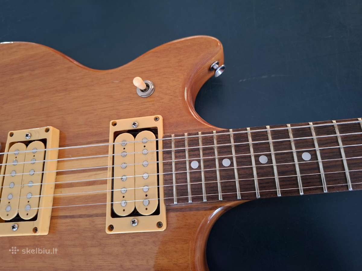Samick Neck Through Gitara 70tieji Koreja - nuotraukos Nr. 9