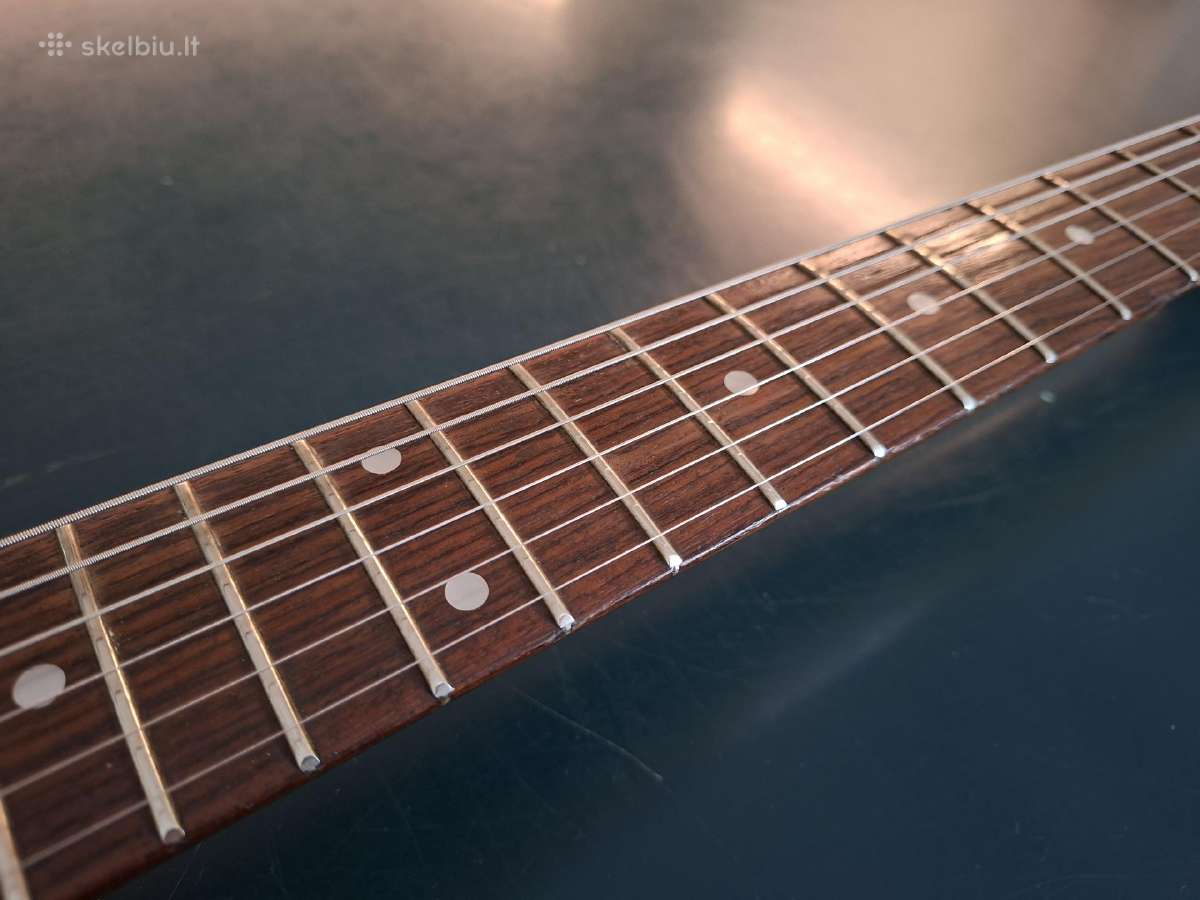 Samick Neck Through Gitara 70tieji Koreja - nuotraukos Nr. 10