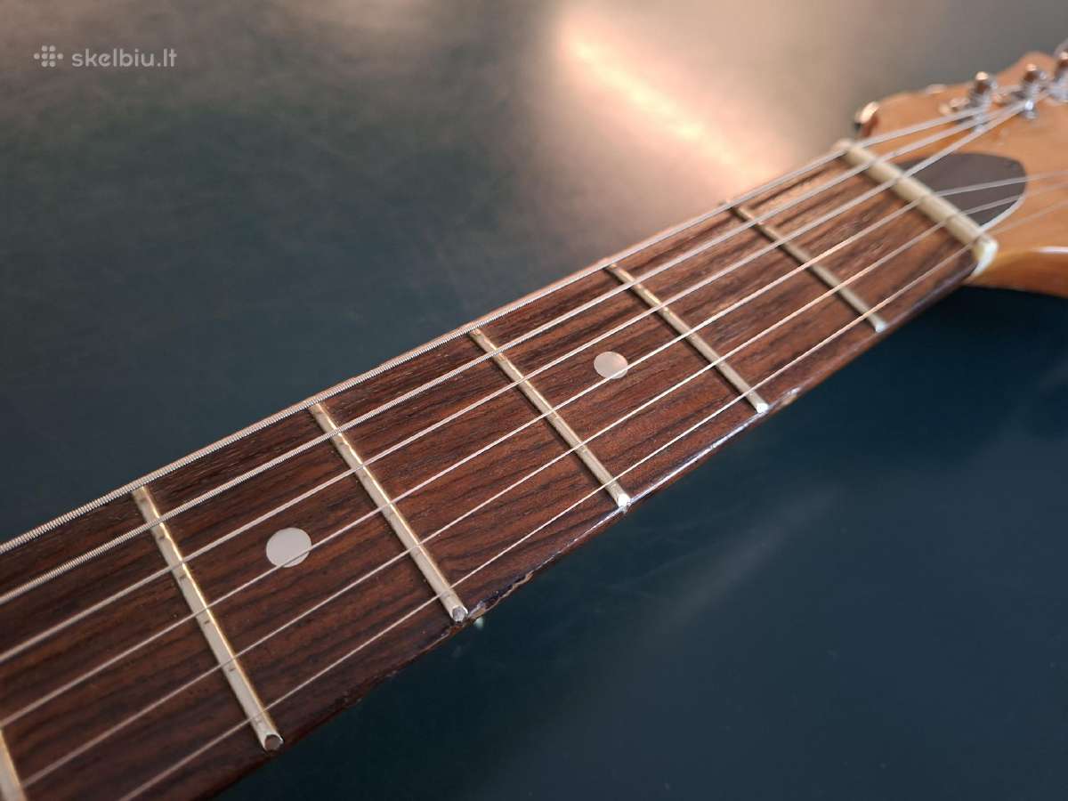 Samick Neck Through Gitara 70tieji Koreja - nuotraukos Nr. 11