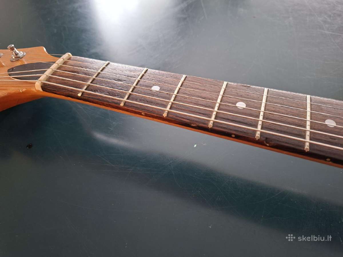 Samick Neck Through Gitara 70tieji Koreja - nuotraukos Nr. 15