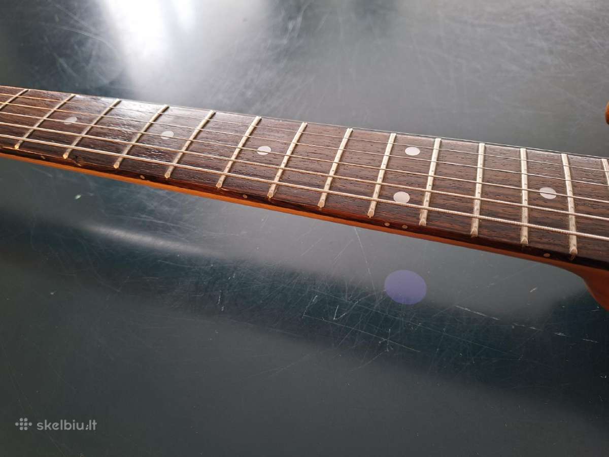 Samick Neck Through Gitara 70tieji Koreja - nuotraukos Nr. 16