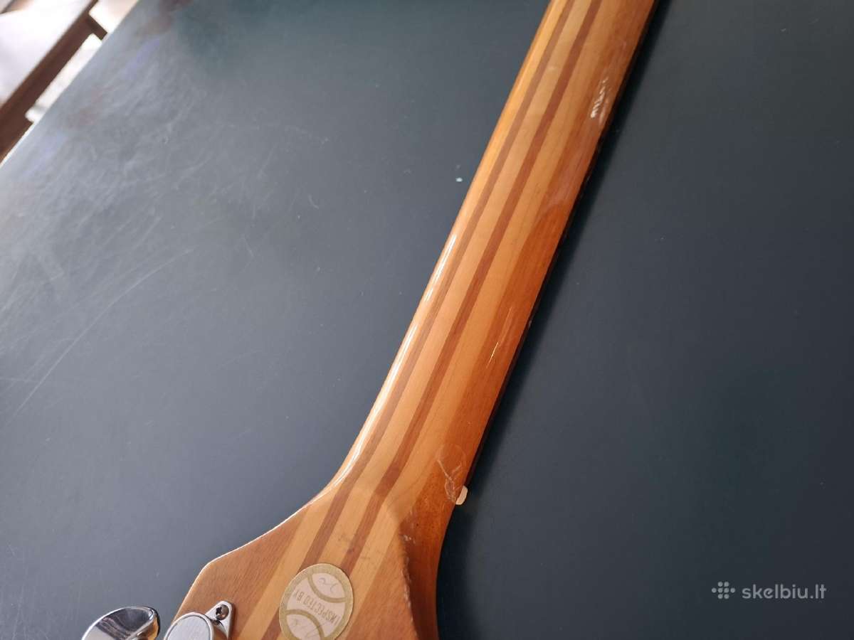Samick Neck Through Gitara 70tieji Koreja - nuotraukos Nr. 19