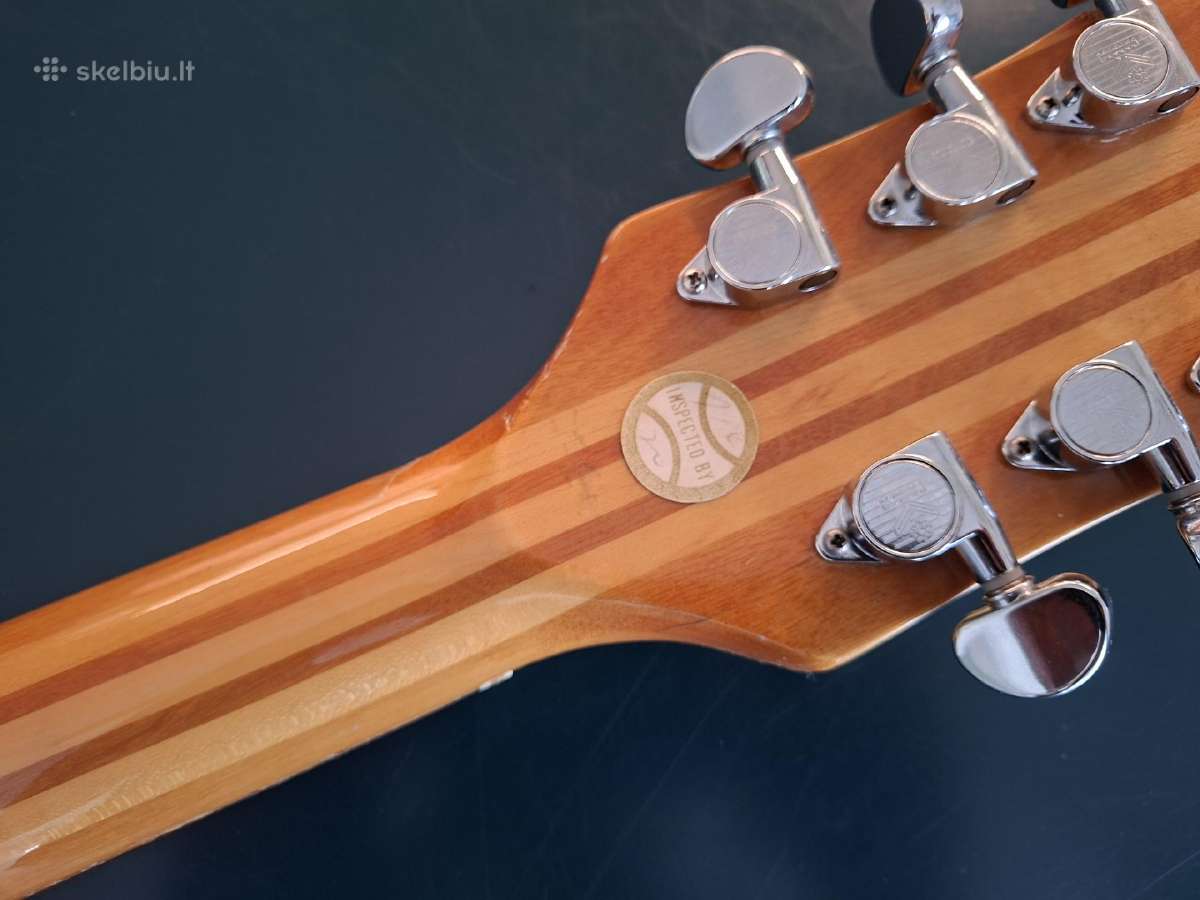 Samick Neck Through Gitara 70tieji Koreja - nuotraukos Nr. 28