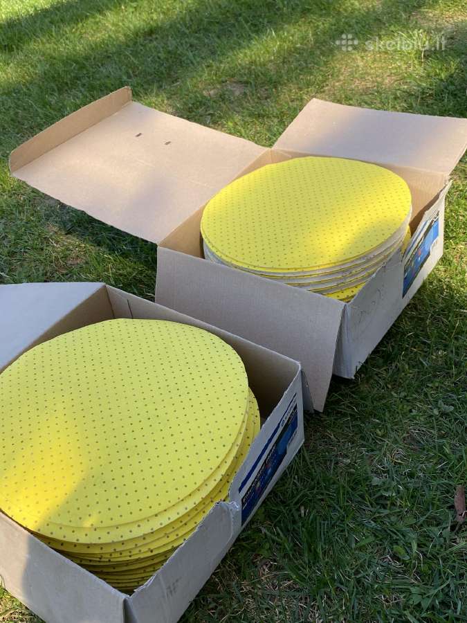 Glaisto šlifavimo diskeliai