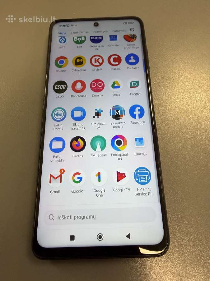 Xiaomi Poco X3 Pro 8/256gb Su priedais, garantija