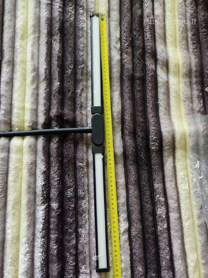 LED stalo lempa su lanksčiu kotu – dvigalvė - nuotraukos Nr. 2