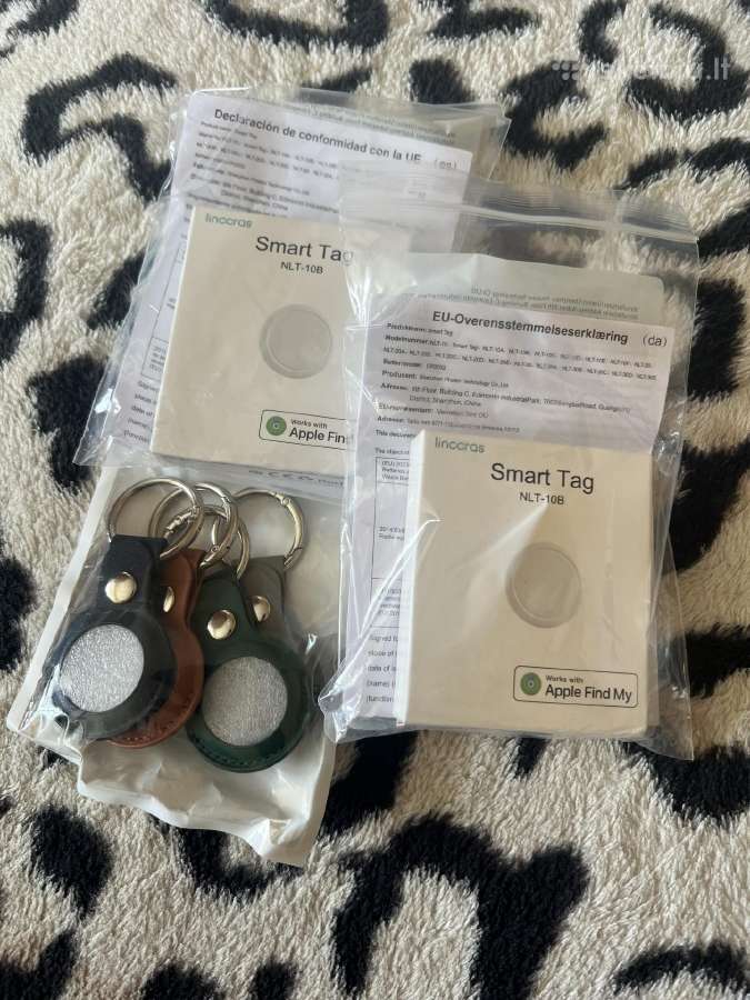Airtag GPS 2vnt ir įdėklai