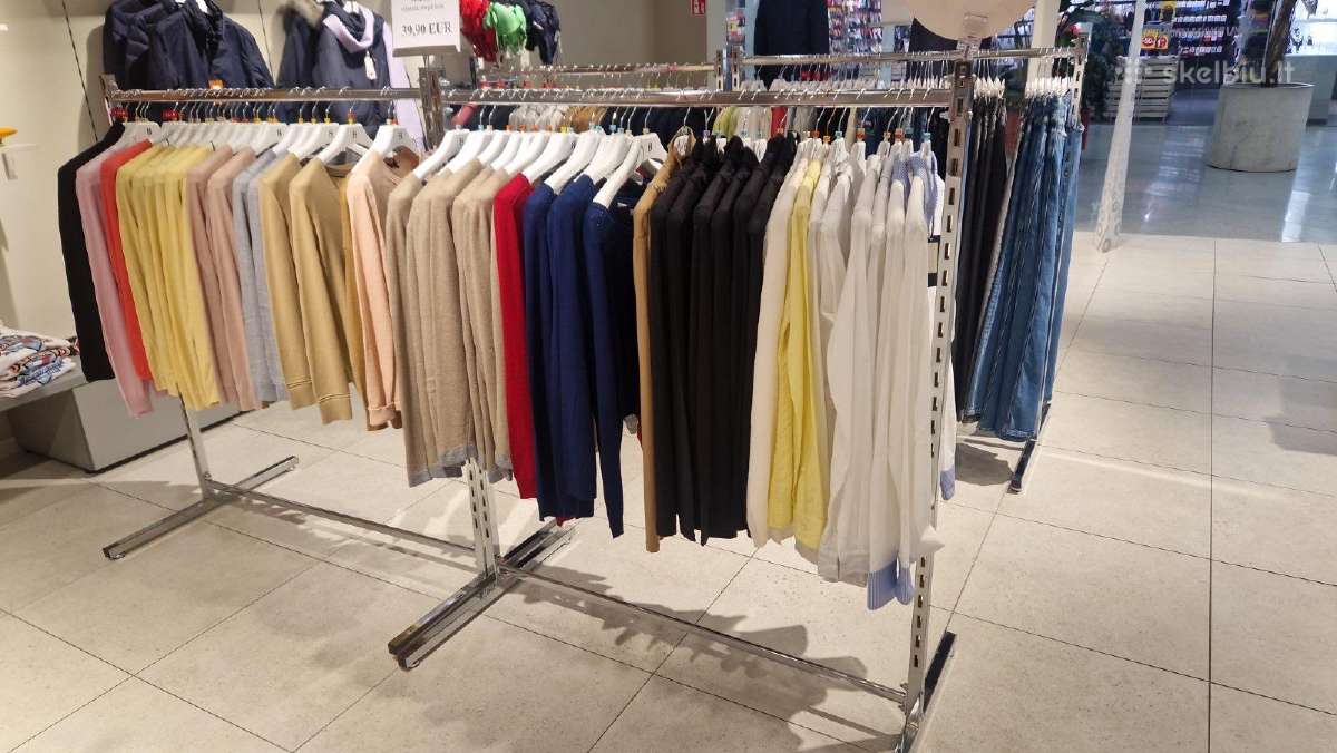 Drabužių parduotuvės įranga