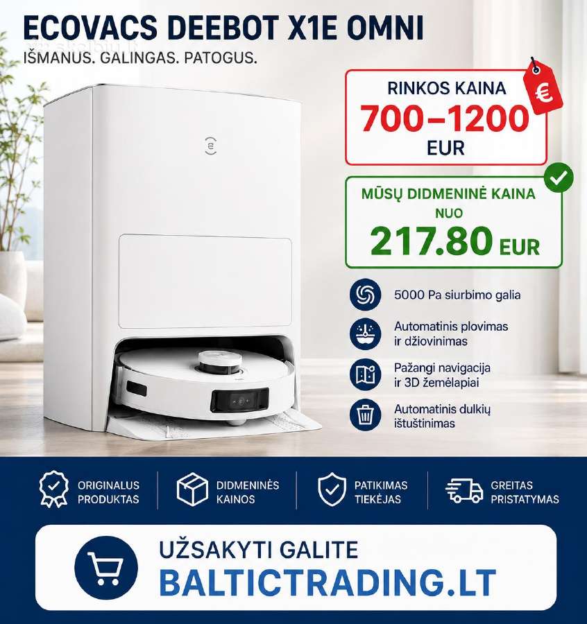 Robotai siurbliai didmena