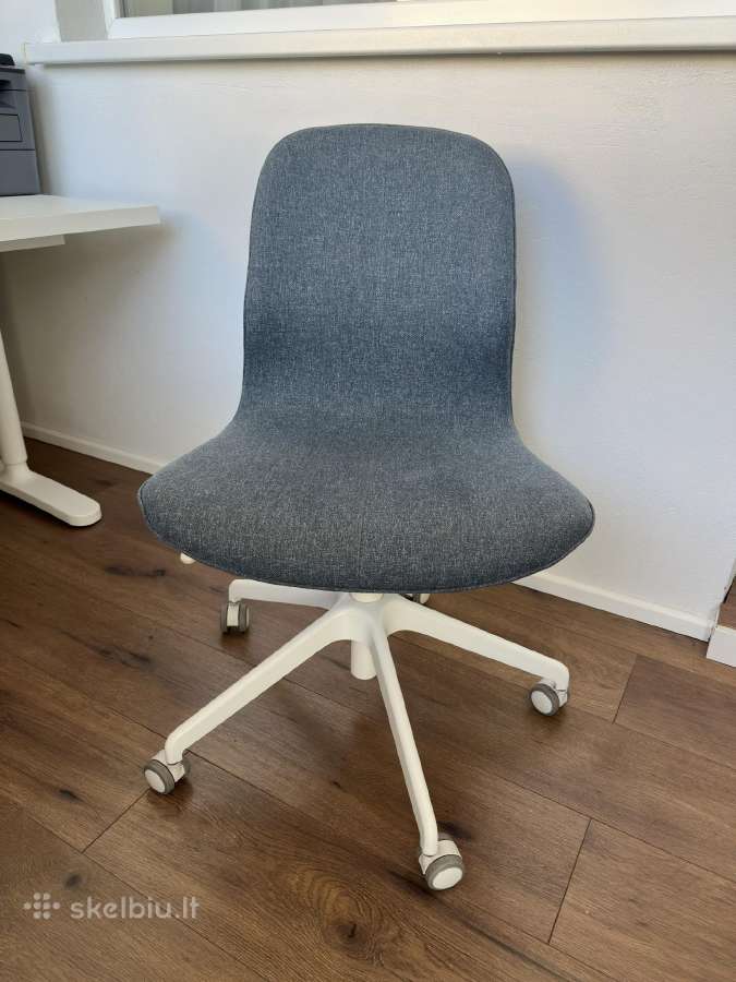 Mėlyna Ikea darbo kėdė