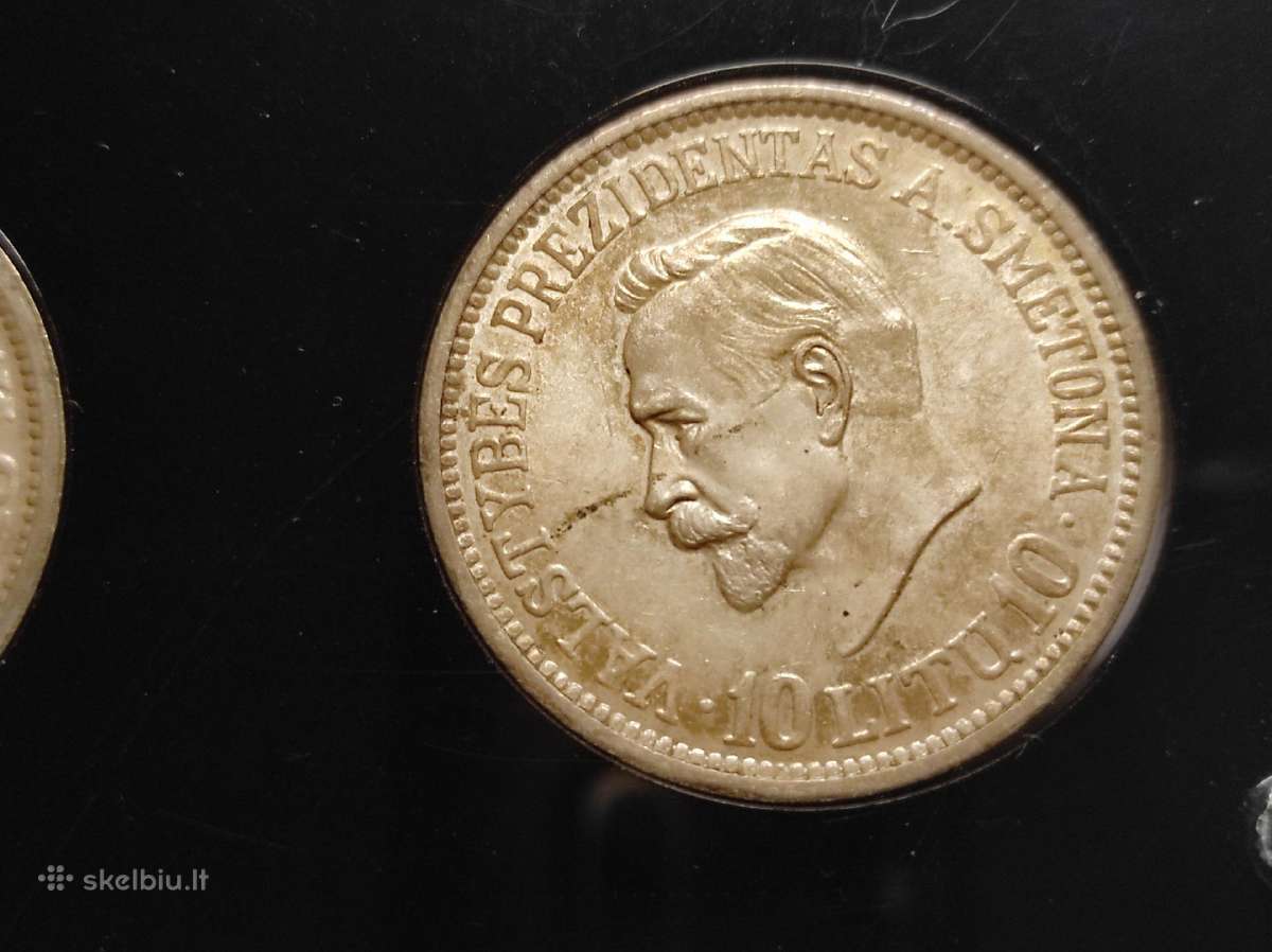 Tarpukario Lietuvos monetų rinkinys dėkle - nuotraukos Nr. 13