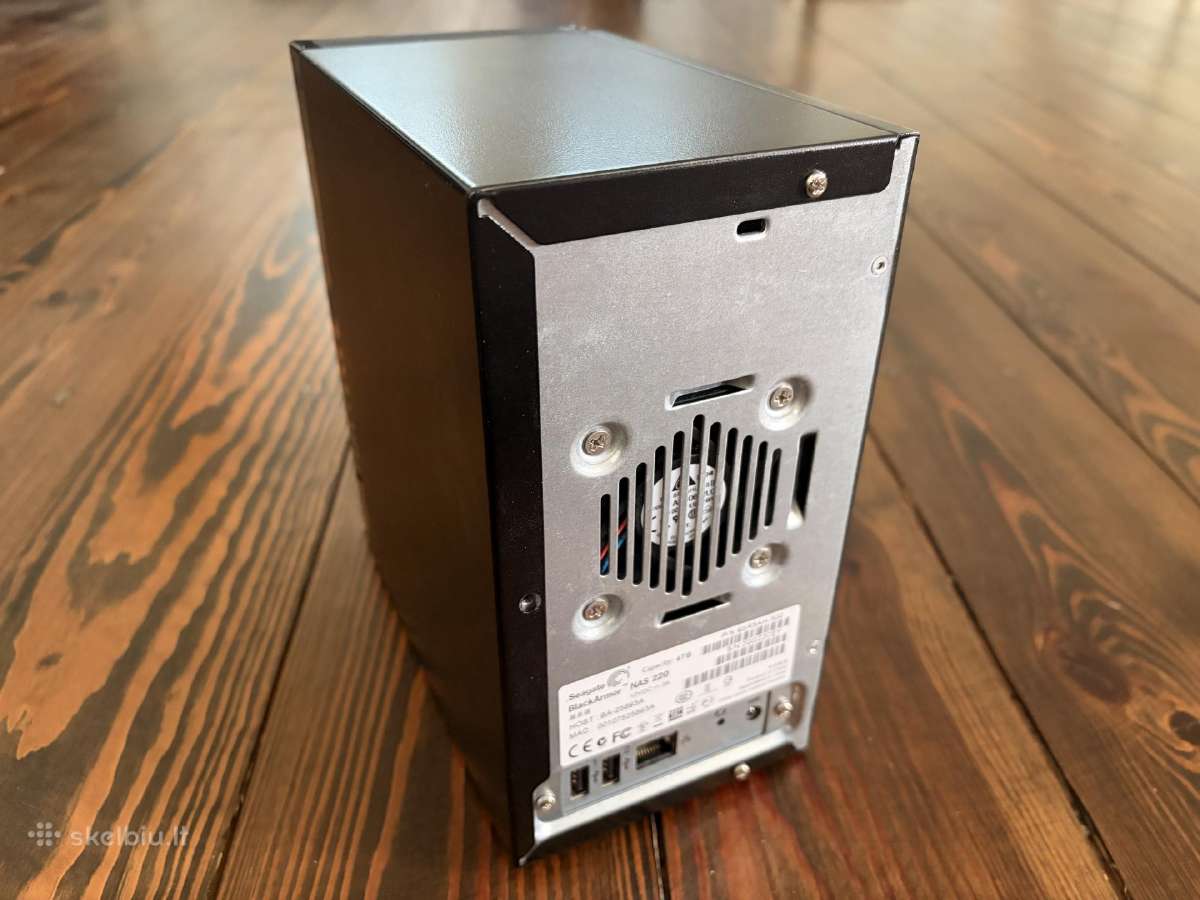 Seagate Blackarmor Nas220 - nuotraukos Nr. 3