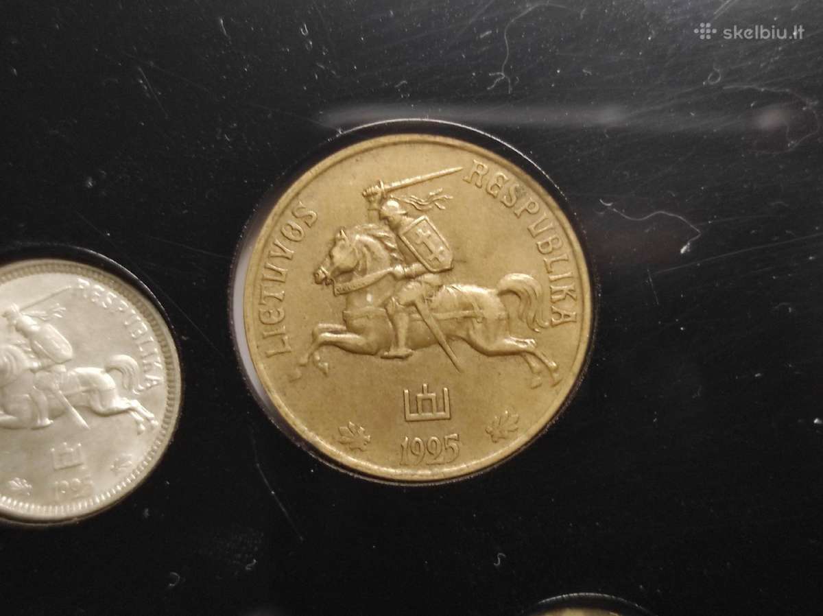 Tarpukario Lietuvos monetų rinkinys dėkle - nuotraukos Nr. 15