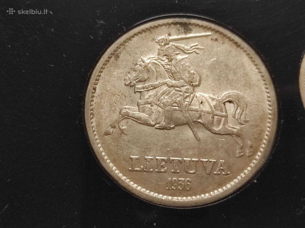 Tarpukario Lietuvos monetų rinkinys dėkle - nuotraukos Nr. 26
