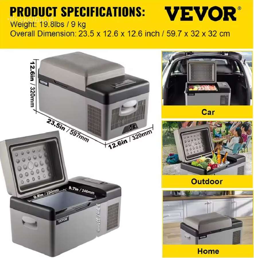 Vevor 15/20 litrų 12/24/220 V - nuotraukos Nr. 5
