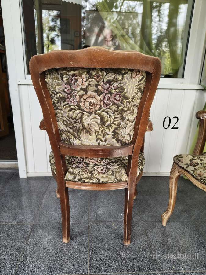 Vintažinės kėdės - nuotraukos Nr. 4